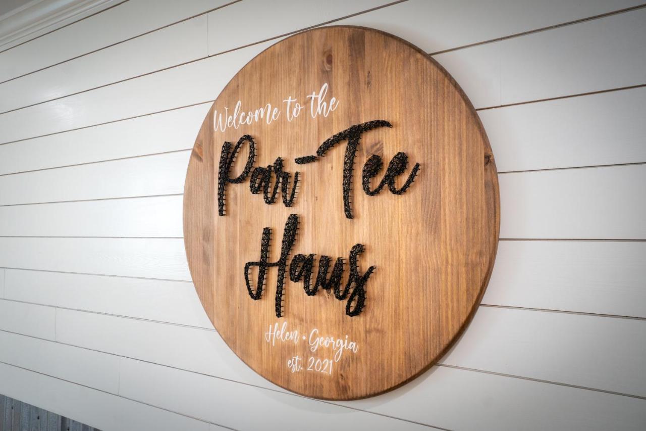 Par-Tee Haus I- Game Room & Hot Tub-Walk To Helen Exterior photo